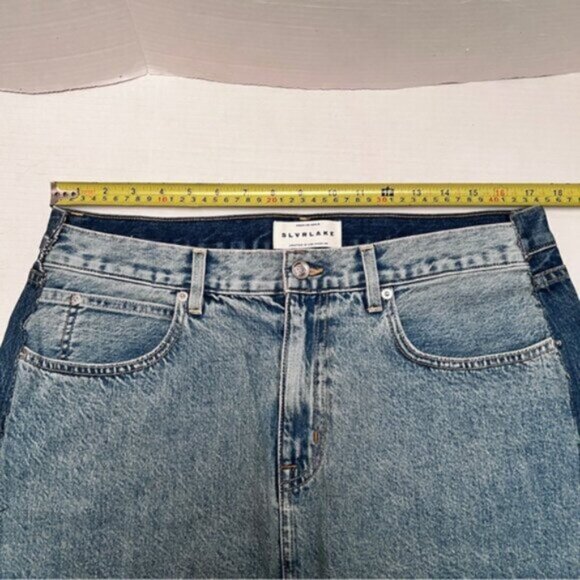 SLVRLAKE BNWOT Re-Worked Mini Skirt - Great Divide Sz 31 - Picture 7 of 14